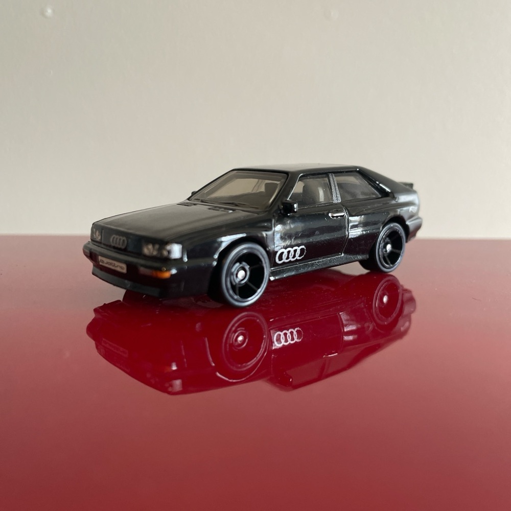Custom 1987 Audi Quattro wheels swap Hotwheels car